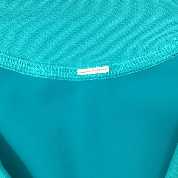 Lululemon Trail Bound 1/2 Zip Blue Tropics Top - Picture 11 of 16